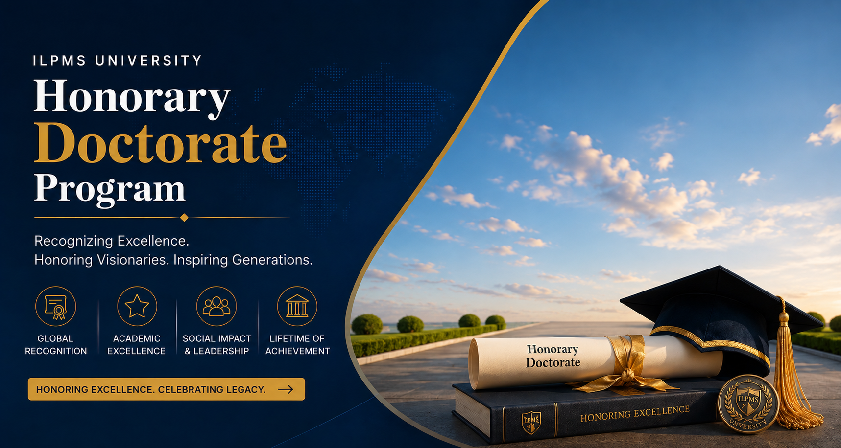 Honorary Doctorate Banner