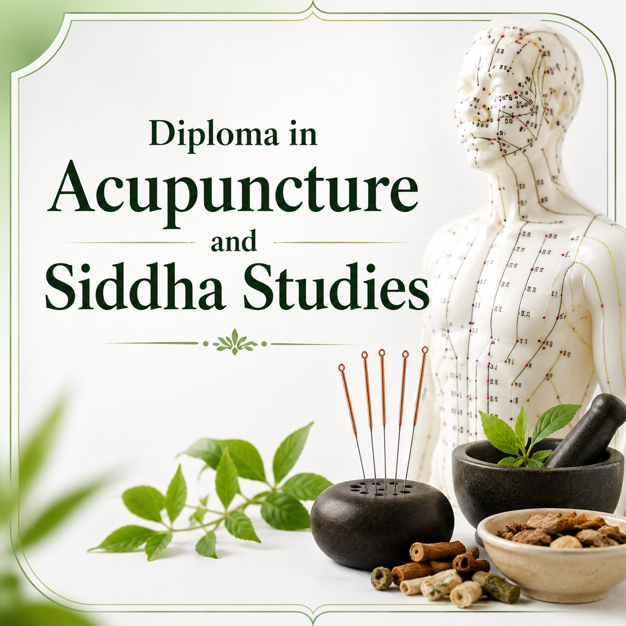 Diploma in Acupuncture and Siddha Studies